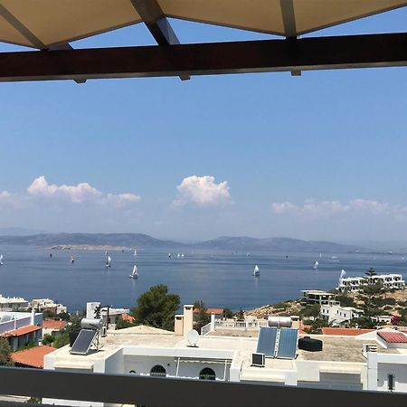 180° View To Sea Villa Vathí Buitenkant foto