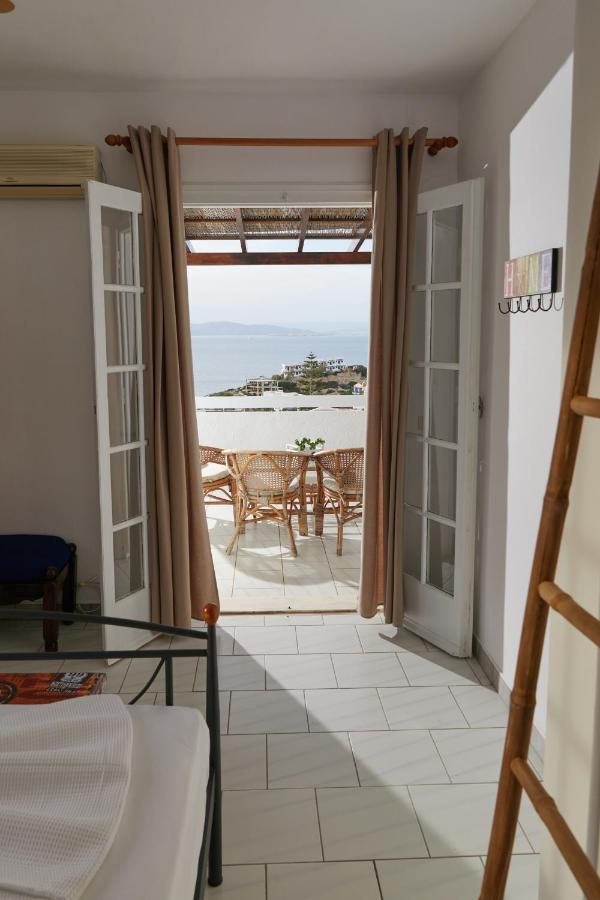 180° View To Sea Villa Vathí Buitenkant foto
