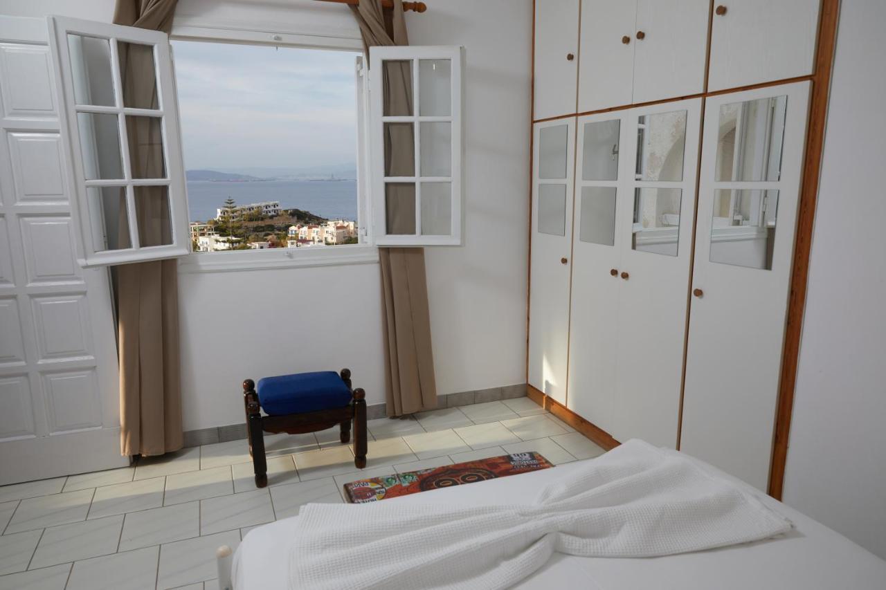 180° View To Sea Villa Vathí Buitenkant foto