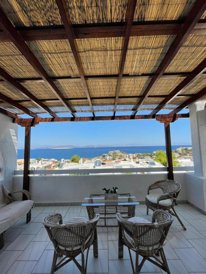 180° View To Sea Villa Vathí Buitenkant foto