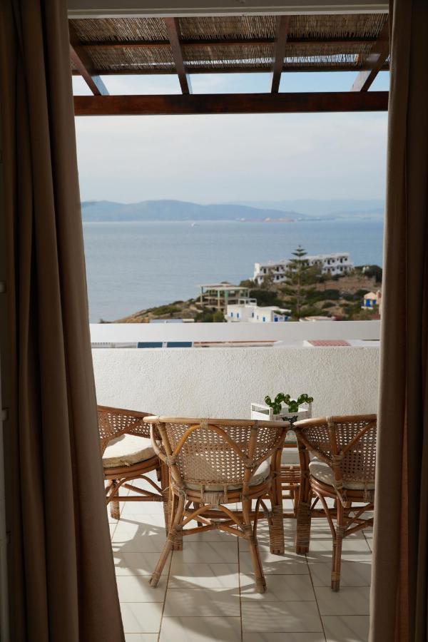 180° View To Sea Villa Vathí Buitenkant foto