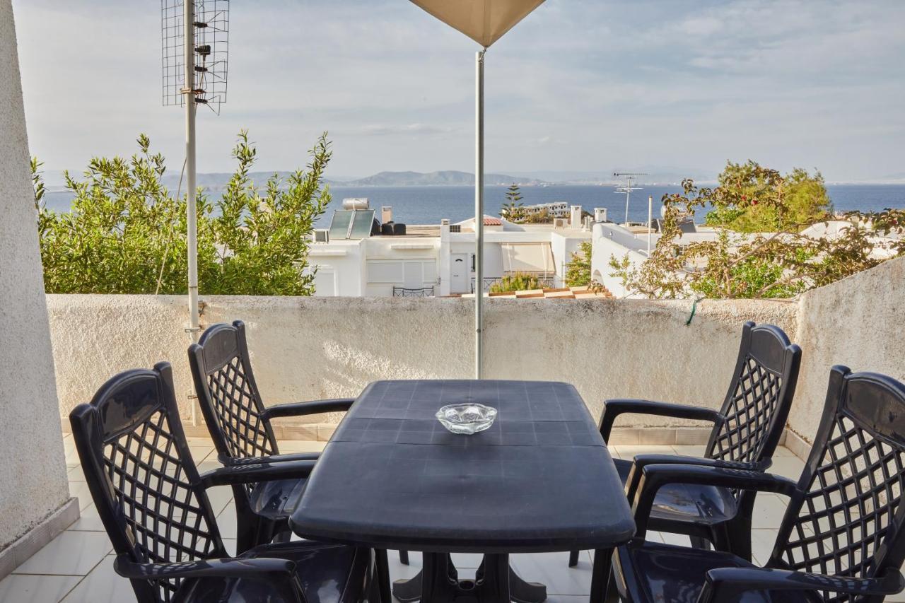 180° View To Sea Villa Vathí Buitenkant foto