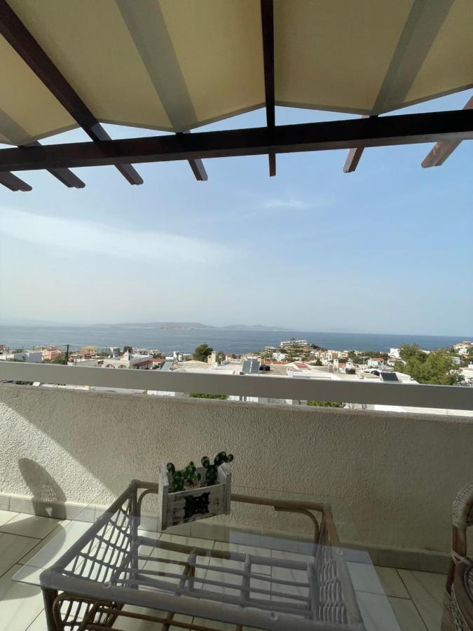 180° View To Sea Villa Vathí Buitenkant foto