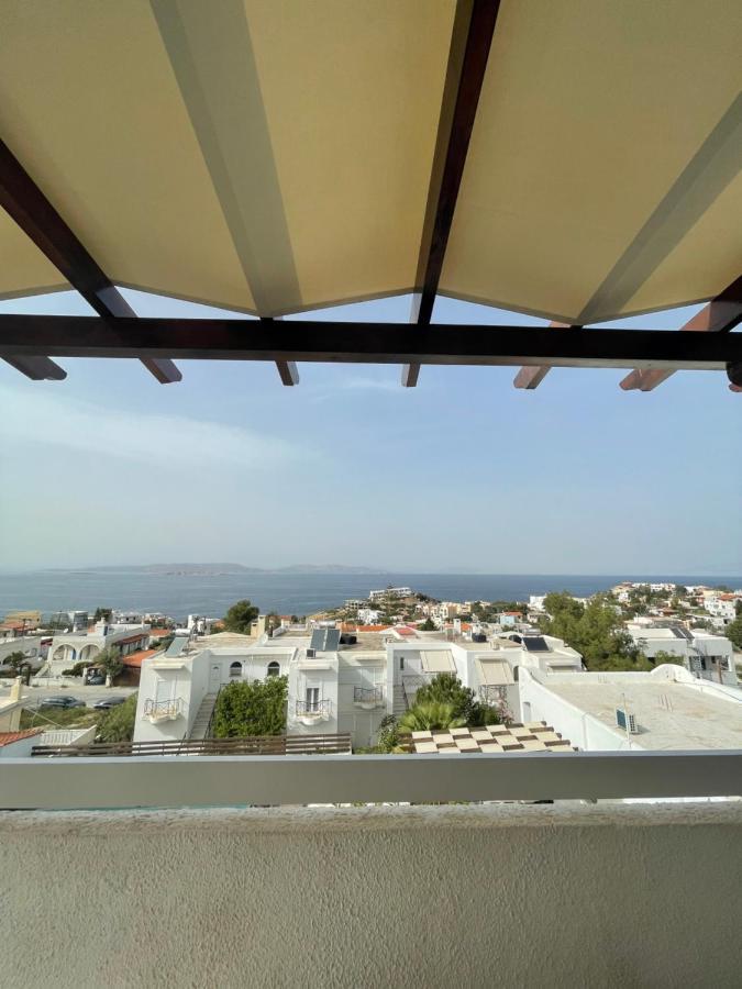 180° View To Sea Villa Vathí Buitenkant foto