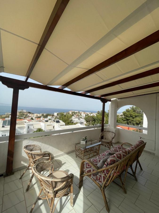 180° View To Sea Villa Vathí Buitenkant foto
