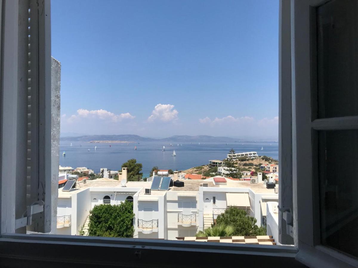 180° View To Sea Villa Vathí Buitenkant foto